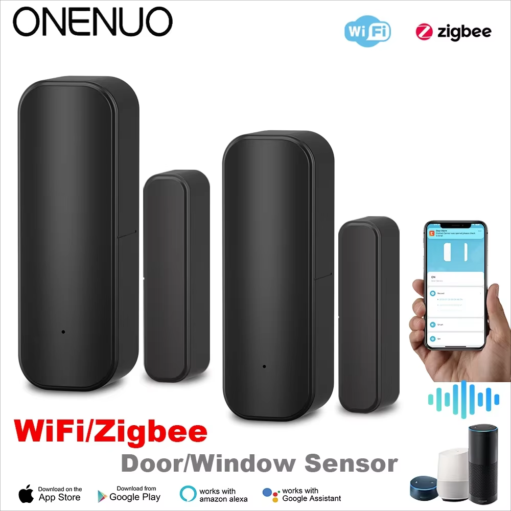 Smart Home Or Smart Home - WiFi or ZigBee Door Window Sensor