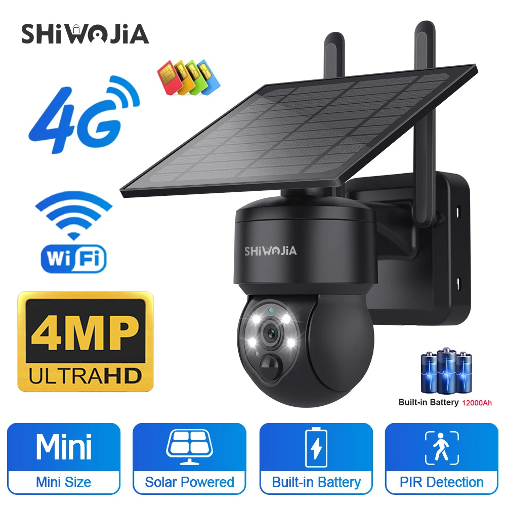 Smart Home Cctv - SHIWOJIA WIFI Không Dây PTZ Năng