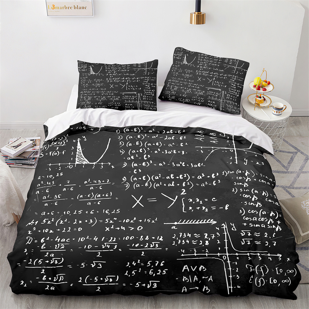 Smart Home Decor - Modern Duvet Cover Set School Genius