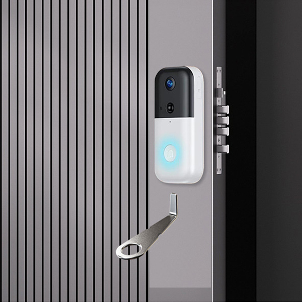 Smart Home Cctv - Silver Video Doorbell Key For Ring