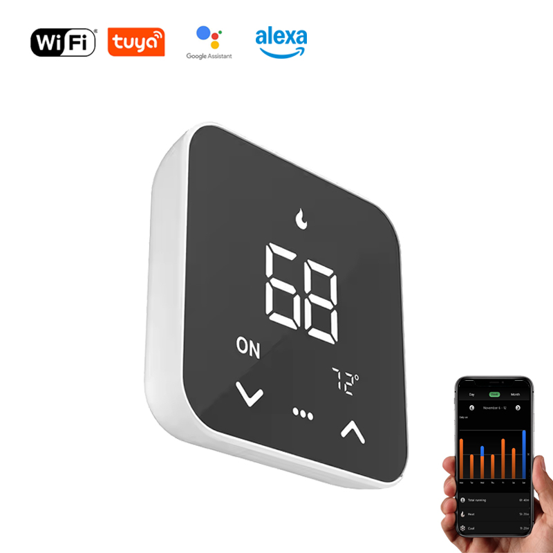 Smart Home Tuya - 2026new Tuya WiFi Smart Thermostat 24V