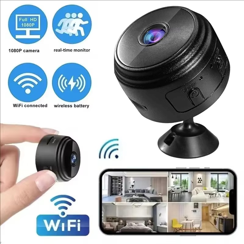 Smart Home Cctv - A9 Mini Cameras 1080P WiFi Smart