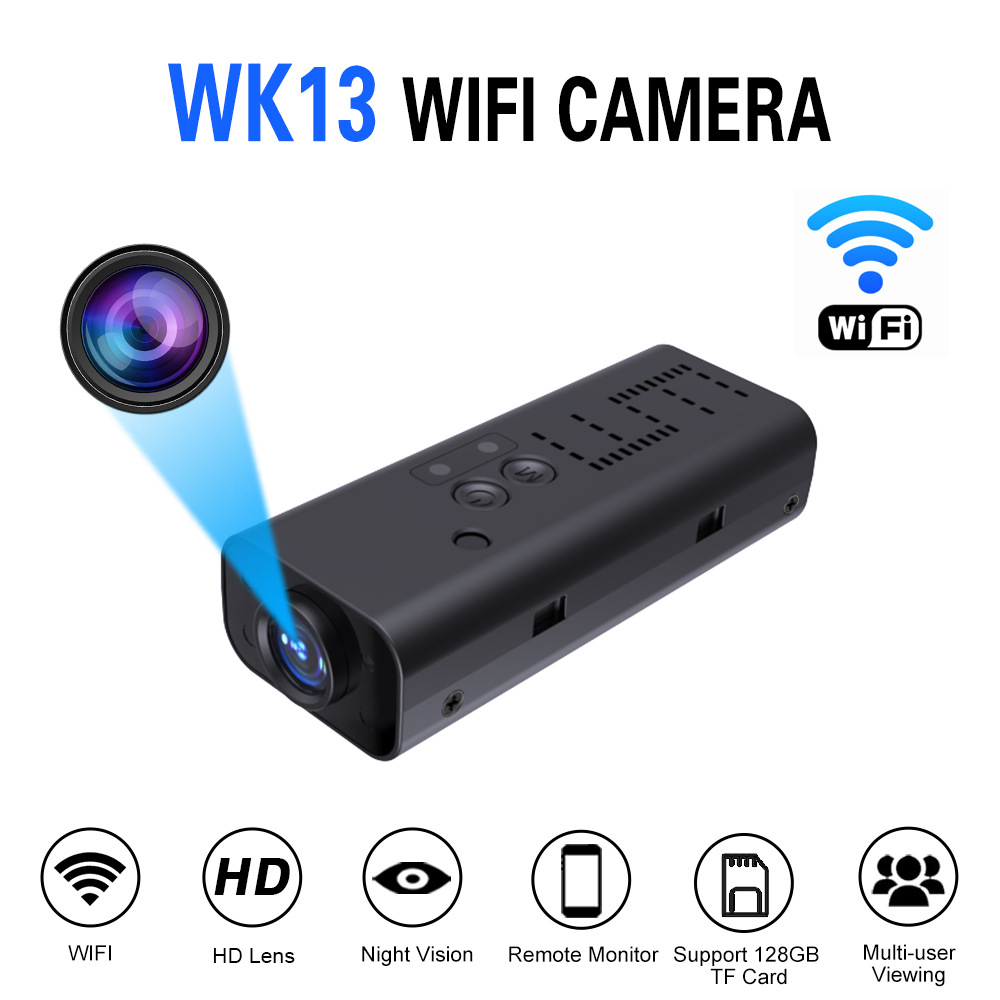 Smart Home Outdoor Camera - WK13 HD Mini Camera WiFi Smart