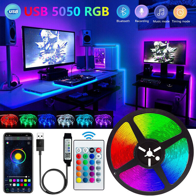 Smart Home Decor - Bluetooth LED Lights Strip 5050 Smart