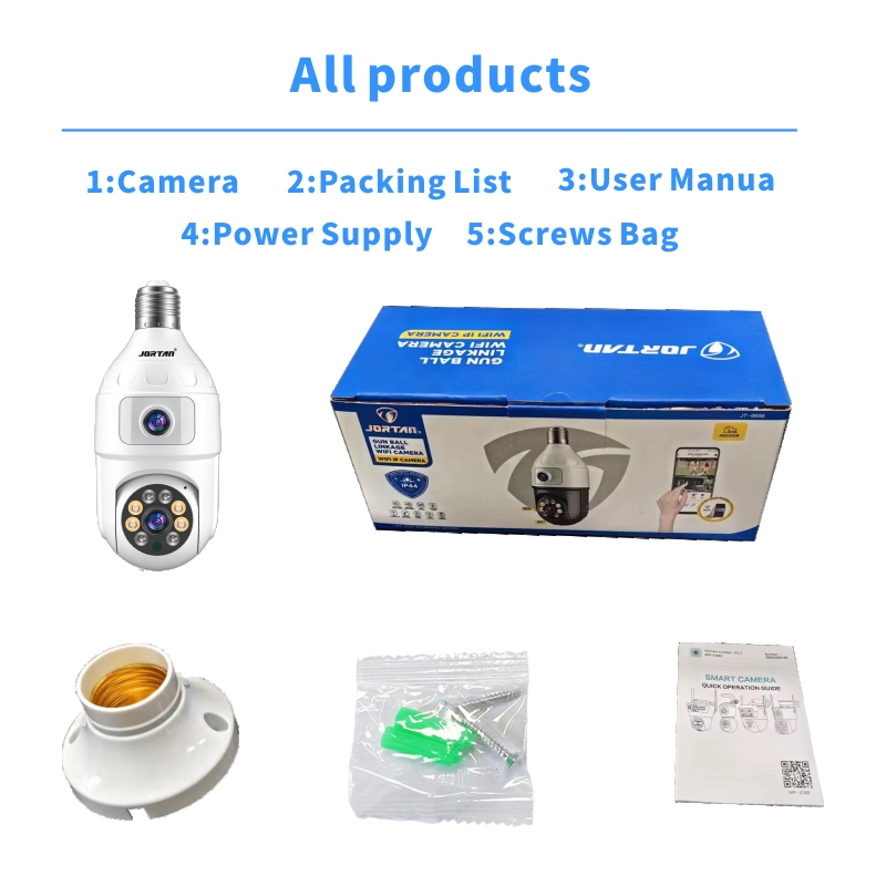 4MP Bulb E27 Dual Lens 360 Ind - đánh giá và giá Smart Home Os