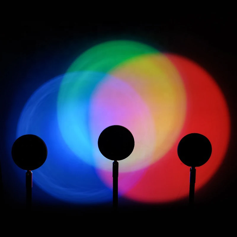 Smart LED Sunset Lamp Colorful - đánh giá và giá Smart Home Decor