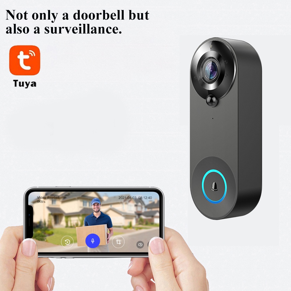 Tuya 1080P Wireless WIFI Doorb - đánh giá và giá Smart Home Cctv