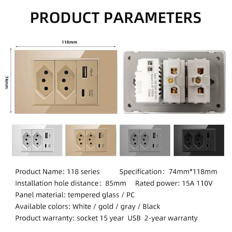 Herepow Brazil Standard Dual U - đánh giá và giá Smart Home Or Smart Home