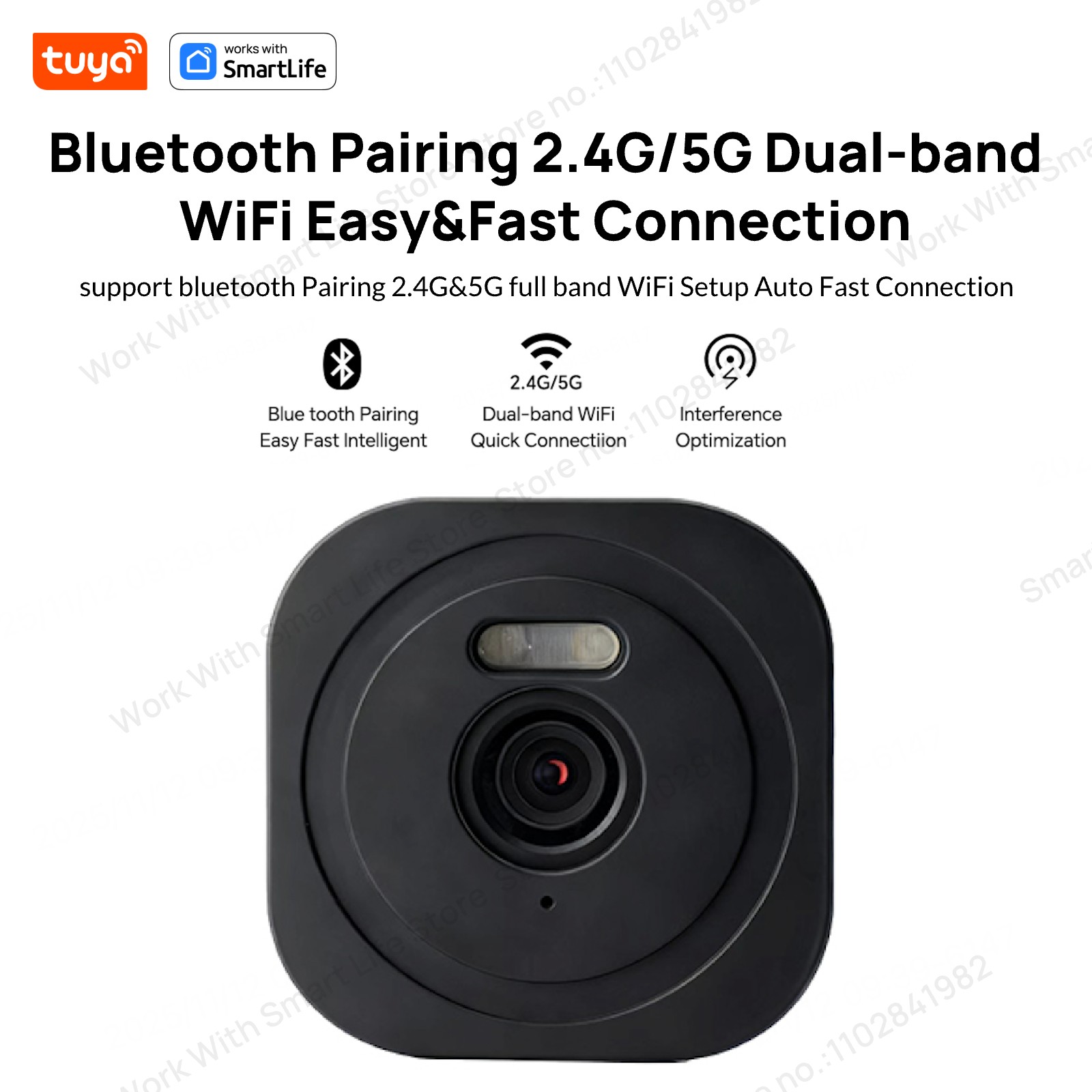 3MP 2K Tuya Window Camera,2.4G - đánh giá và giá Smart Home Os