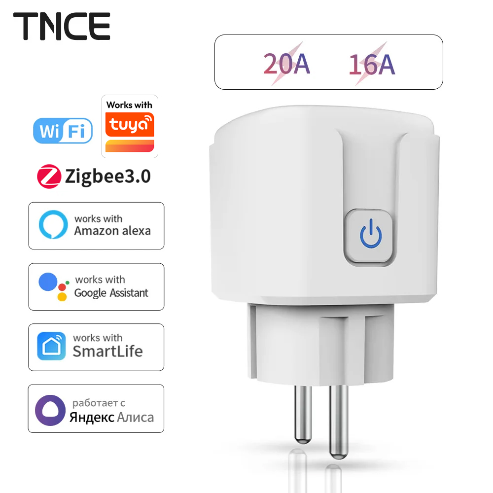 TNCE Tuya WiFi/Zigbee 16A/20A  - đánh giá và giá Smart Home Elements