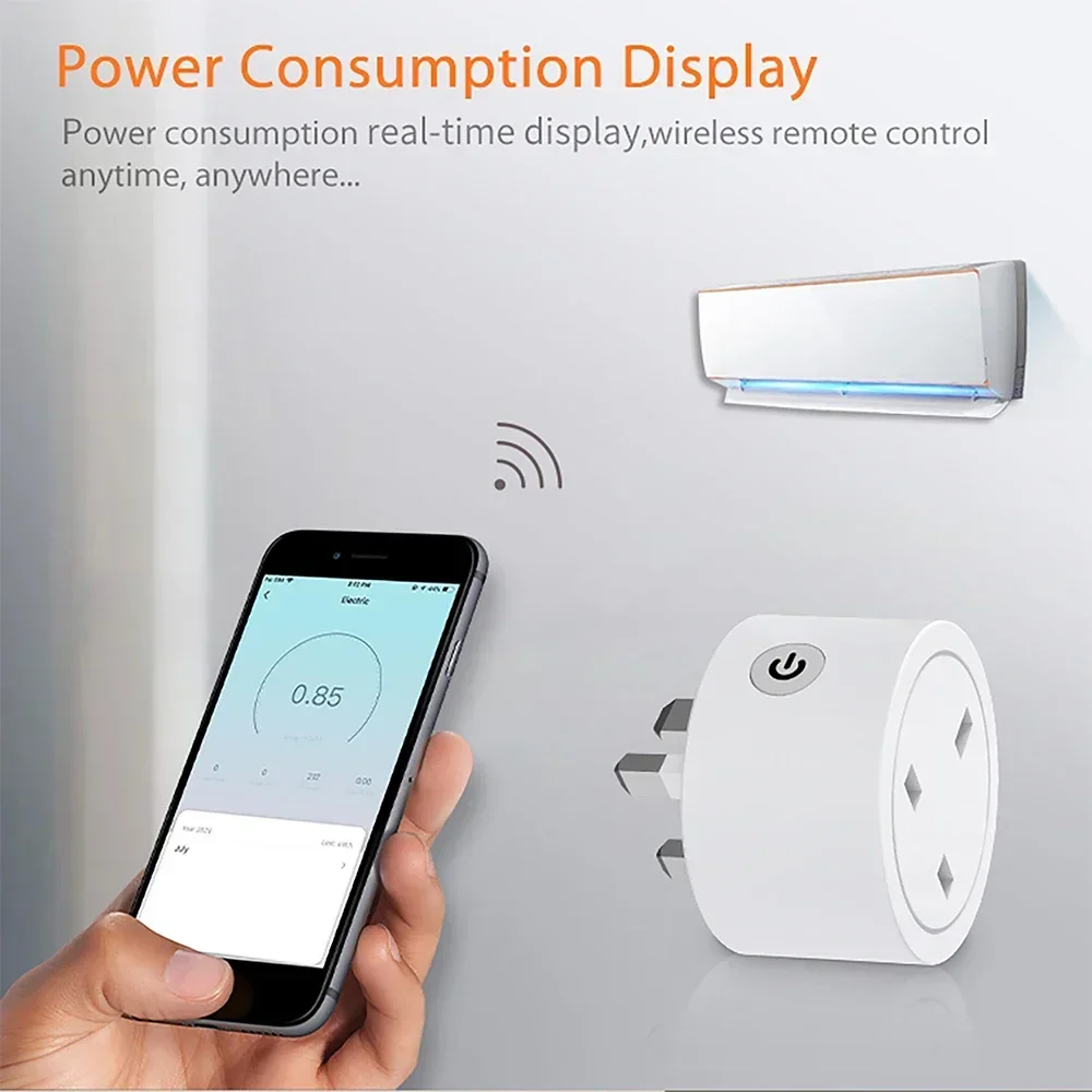 Zigbee Smart Plug 16A UK Socke - đánh giá và giá Smart Home Tuya