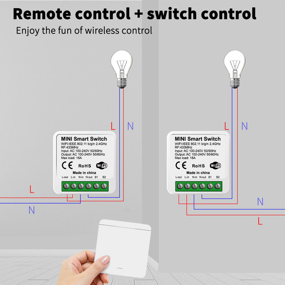 Tuya WiFi Smart Light Switch S - đánh giá và giá Smart Home Tuya