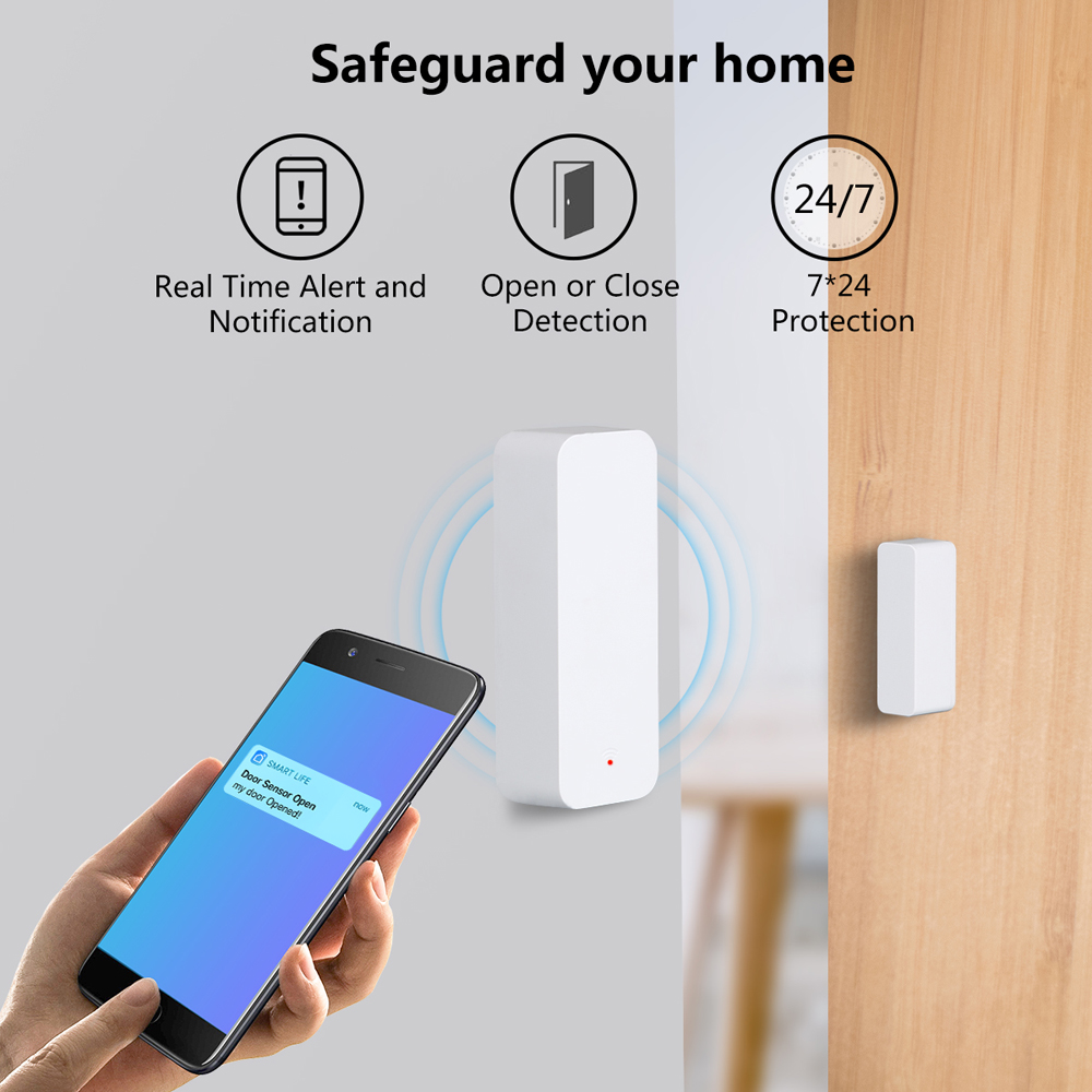 Tuya WiFi Zigbee Door Window S - đánh giá và giá Smart Home Tuya