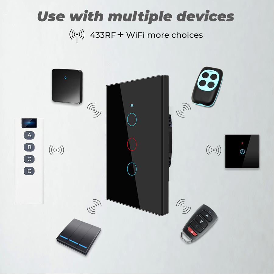 Tuya WiFi Touch Wall Smart Swi - đánh giá và giá Homesmart Online