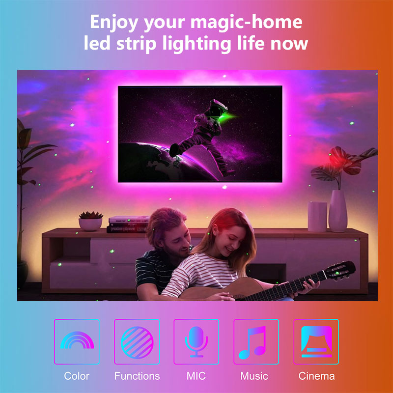 STTL Smart RGB LED TV Strip 2. - đánh giá và giá Smart Home Decor