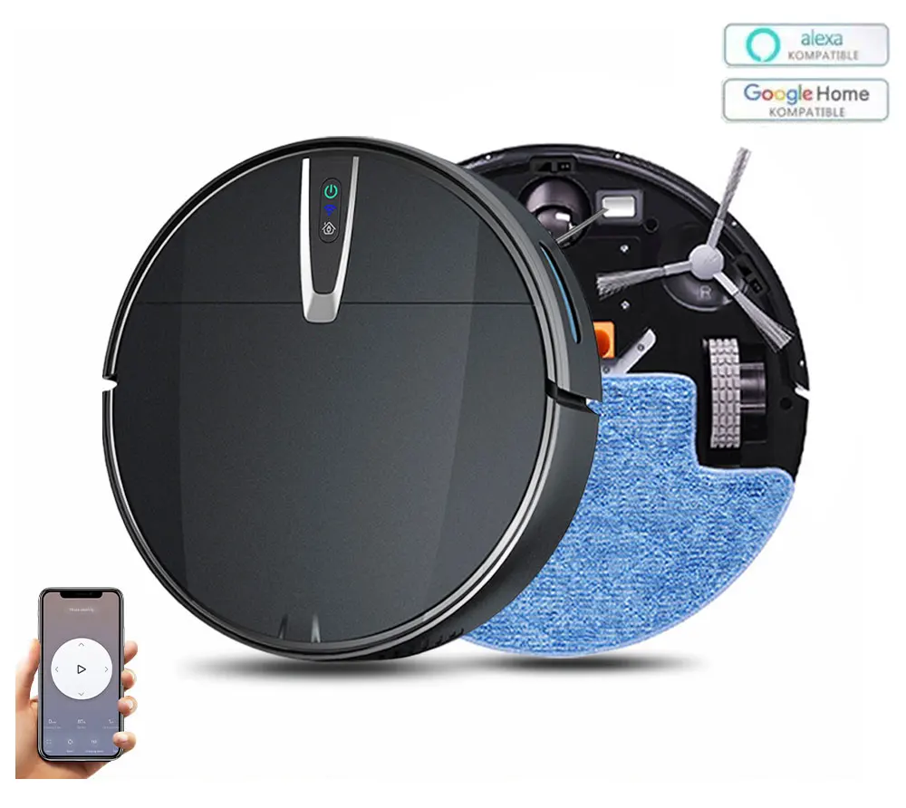 Robot Vacuum Smart Mop Cleaner - đánh giá và giá Smart Home Floor Plan