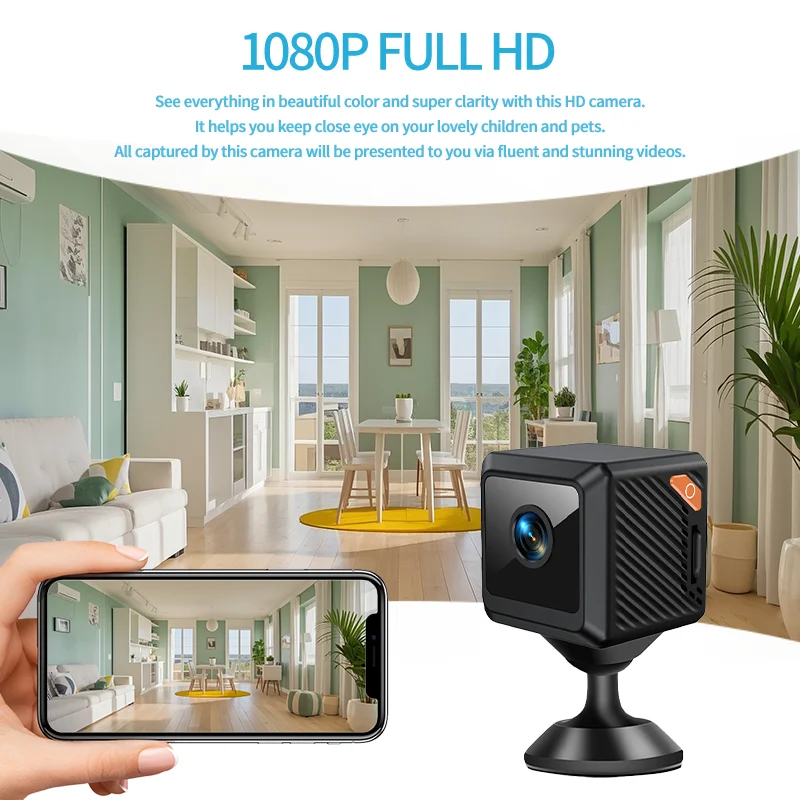 W02 1080P mini security protec - đánh giá và giá Smart Home Outdoor Camera