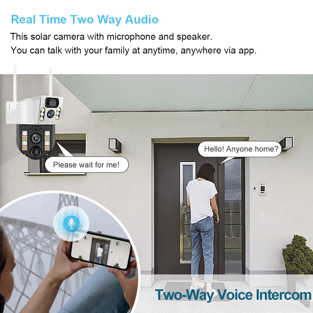 WiFi/4G Solar Camera IP CCTV S - đánh giá và giá Smart Home Os