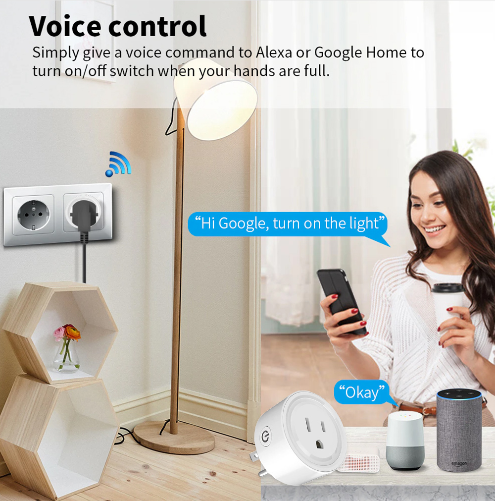Tuya WiFi Or Zigbee Smart Sock - đánh giá và giá Smart Home Or Smart Home