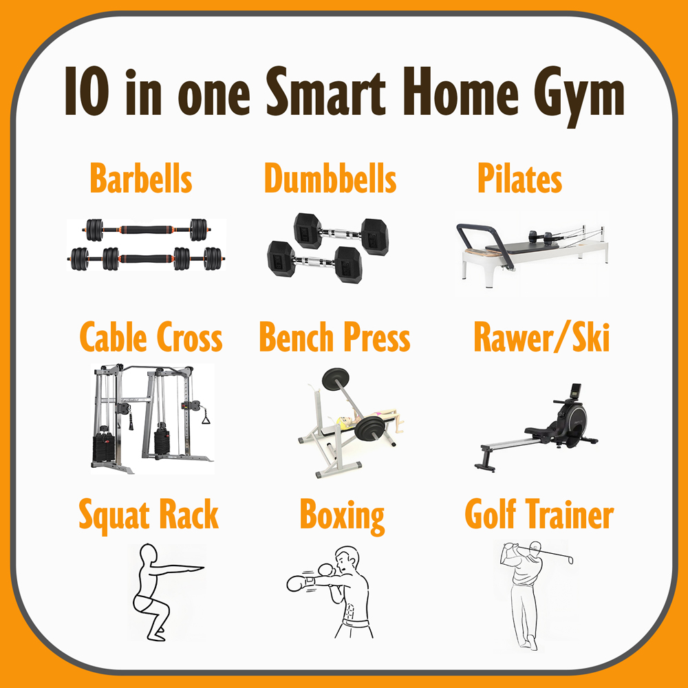 All-in-One Smart Strength Trai - đánh giá và giá Homesmart Online