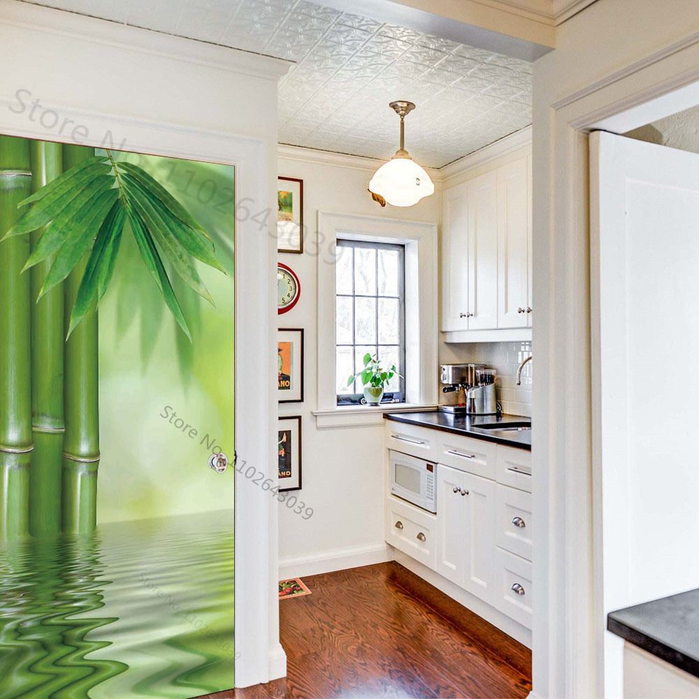 Steps Forest 3D Door Stickers  - đánh giá và giá Smart Home Decor