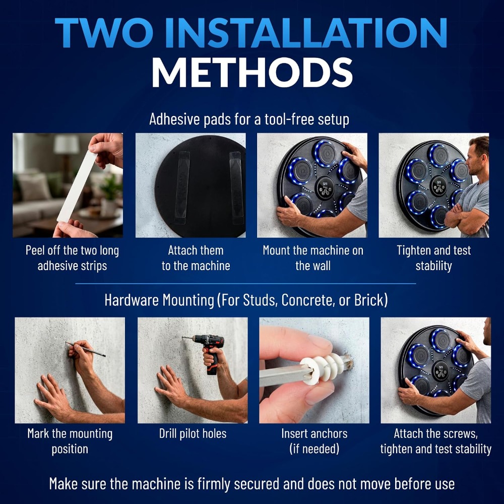Smart Music Boxing Machine wit - đánh giá và giá Smart Home Gym