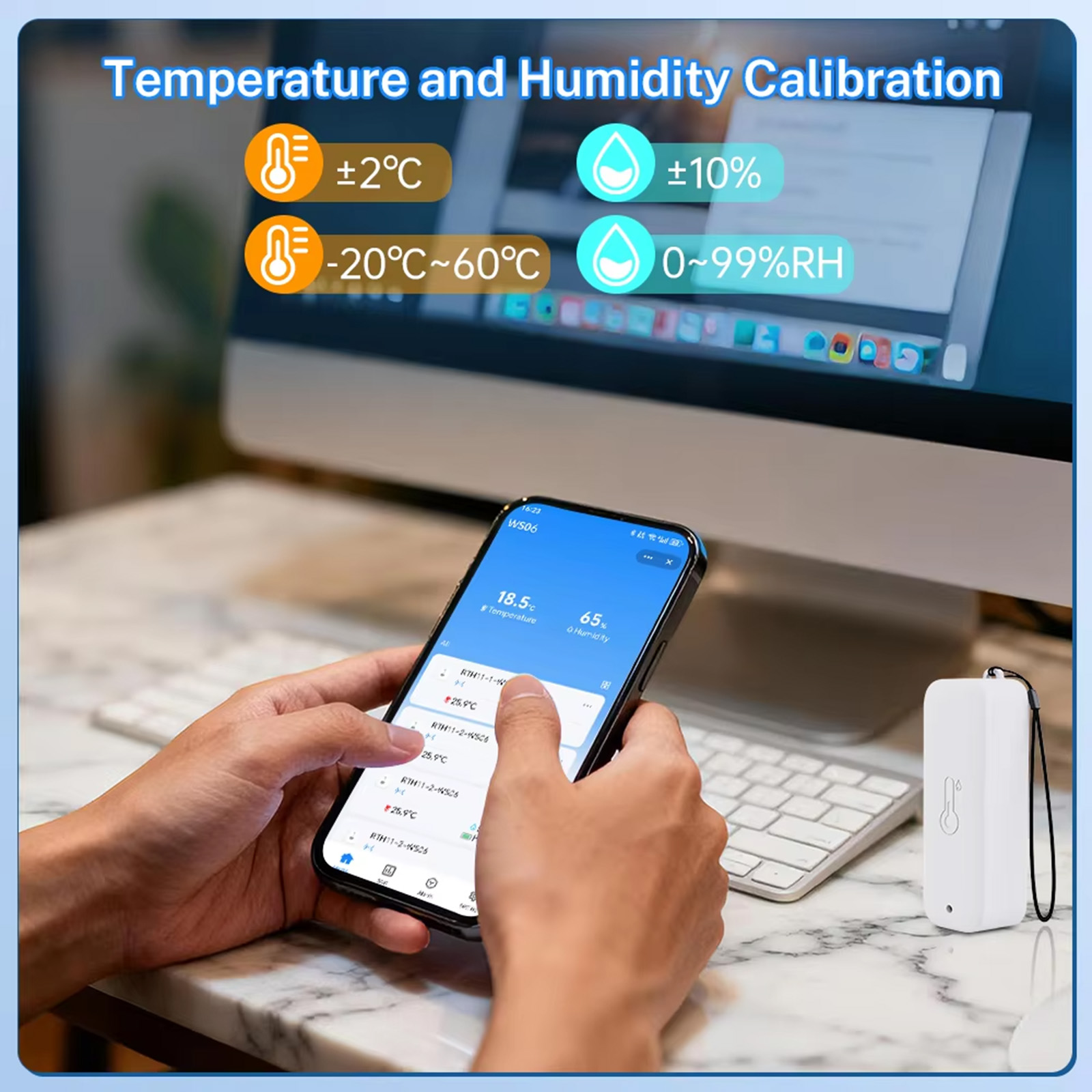 Tuya WiFi+RF433 Weather Statio - đánh giá và giá Smart Home Elements