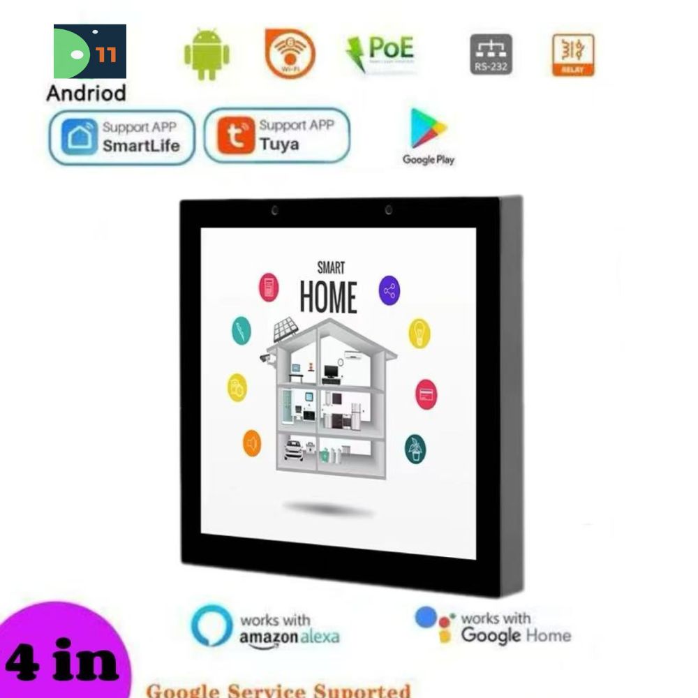 2025 New 4 Inch POE Tablet Con - đánh giá và giá Smart Home Os