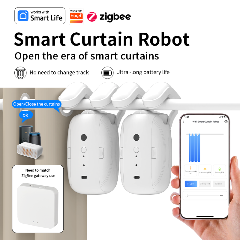 Zigbee Smart Curtain Driver Ro - đánh giá và giá Smart Home Elements
