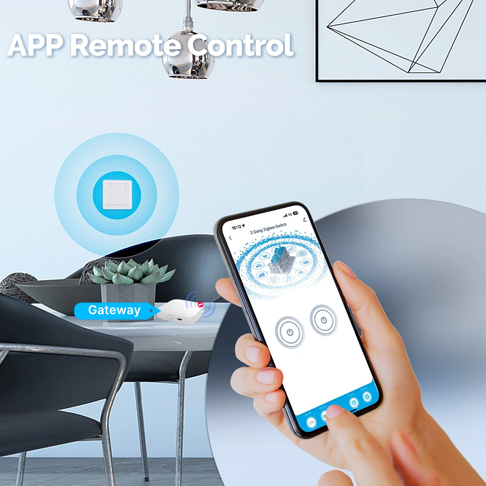 MOES ZigBee Smart Light Switch - đánh giá và giá Smart Home Tuya