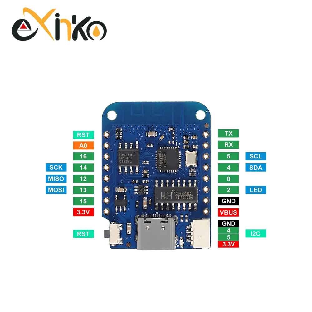 1/5/10PCS WeMos D1 Mini ESP826 - đánh giá và giá Smart Home Esp8266