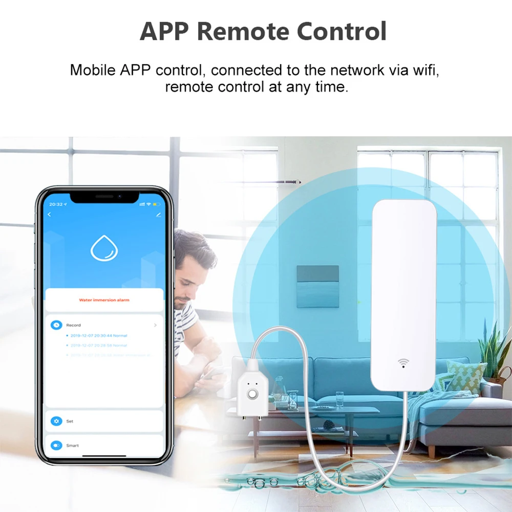Tuya WiFi Zigbee Smart Water S - đánh giá và giá Smart Home Or Smart Home