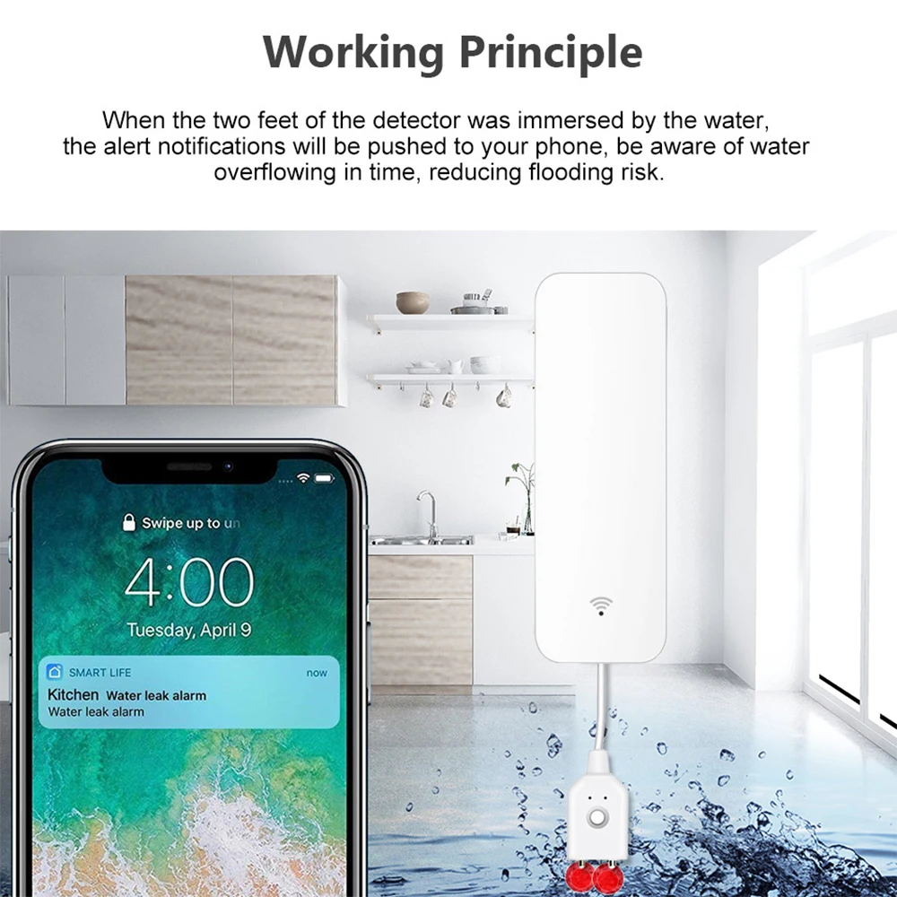 Tuya WiFi Zigbee Smart Water S - đánh giá và giá Smart Home Or Smart Home